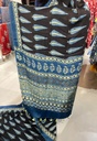 Premium Ajrakh Modal Silk Sarees 5033