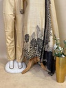Linen Kurti Sets 5056 Cream