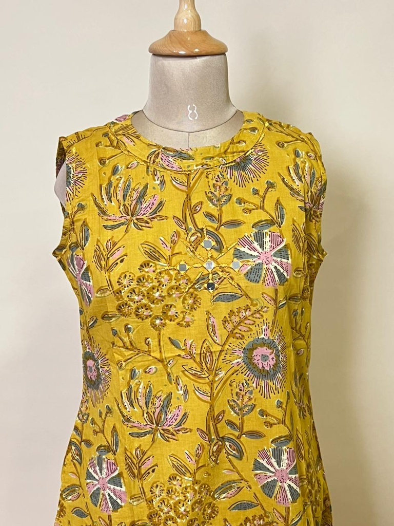 Premium Cotton Coord Set 5043