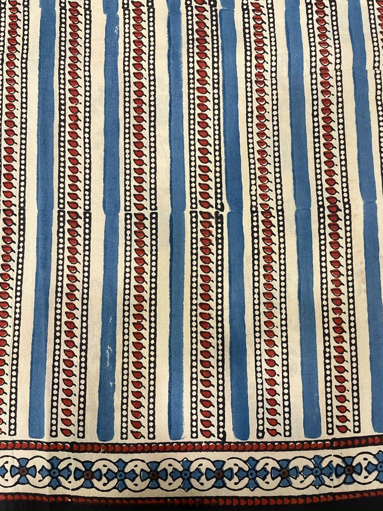 Ajrakh Kurti fabric 4215