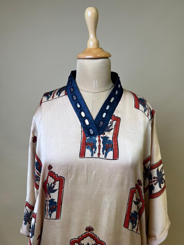 Ajrakh Modal Kaftans 4803