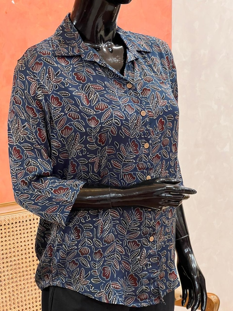 Ajrakh Modal Shirts 5015