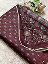 Voile Cotton Sarees 5018 Maroon