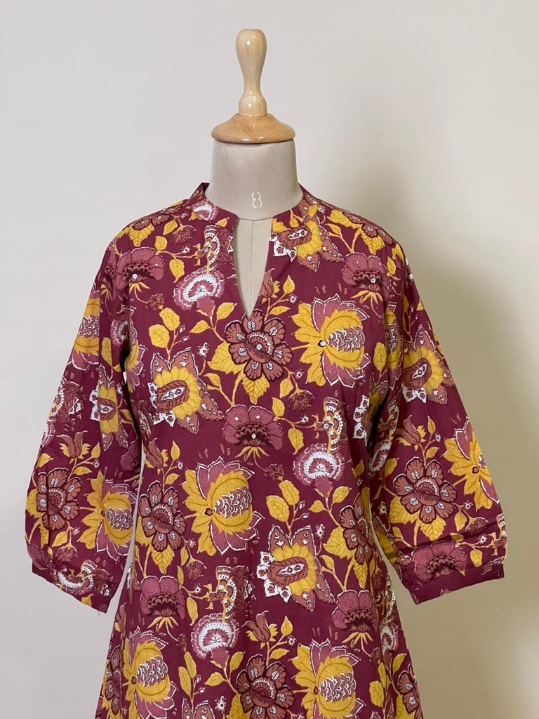 Short Cotton Kurtis 5056