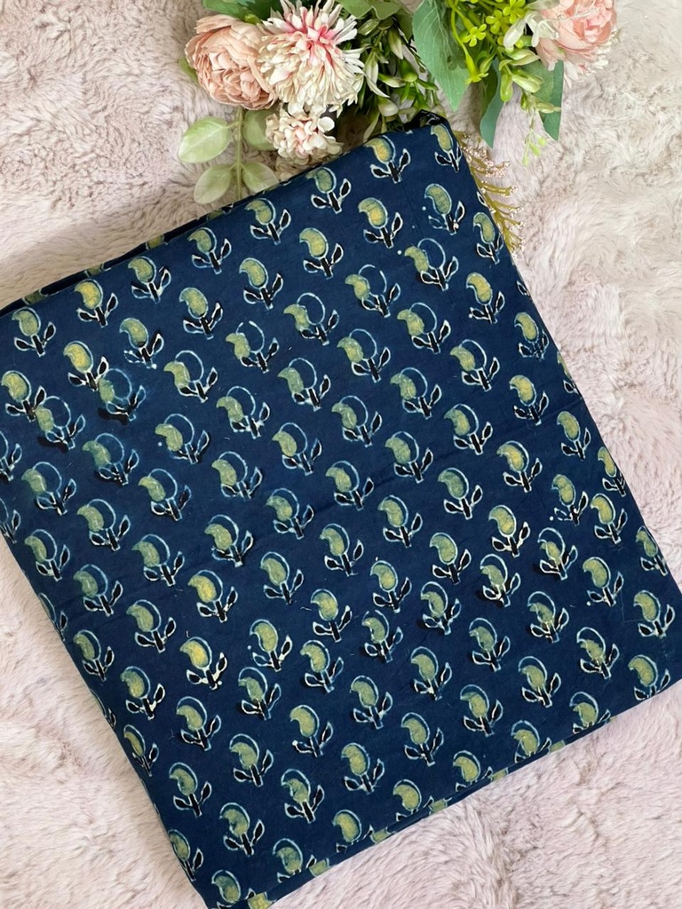 Ajrakh Cotton Fabric 5021