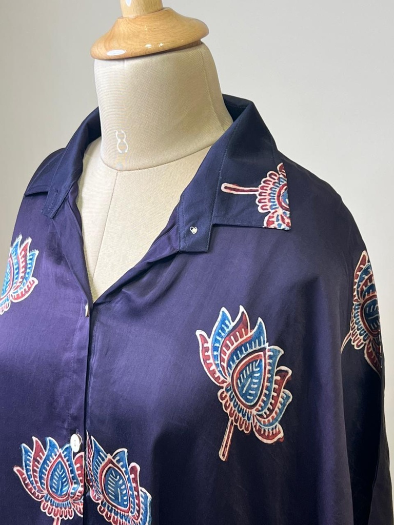 Ajrakh Modal Shirt Kaftans 5015