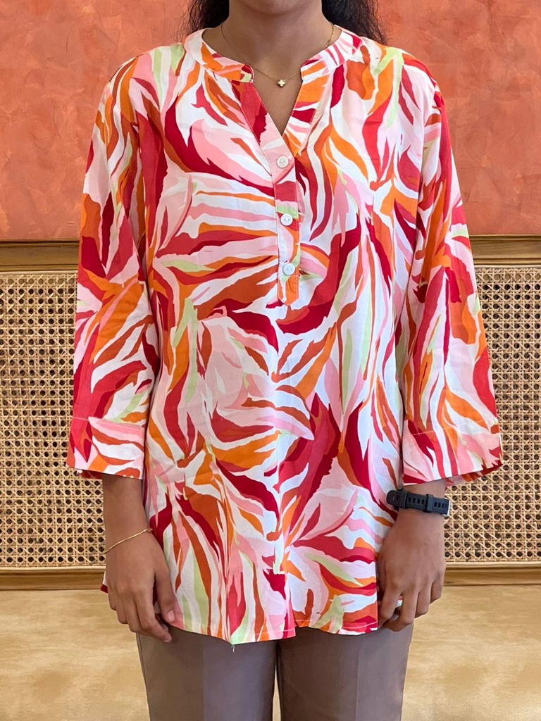 Premium Cotton Short Kurti 5058