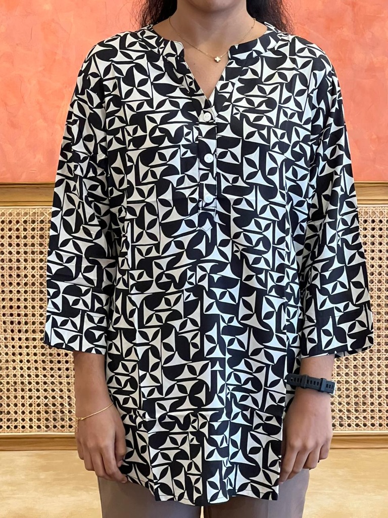 Premium Cotton Short Kurti 5058