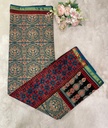 Ajrakh Cotton Sarees 5026