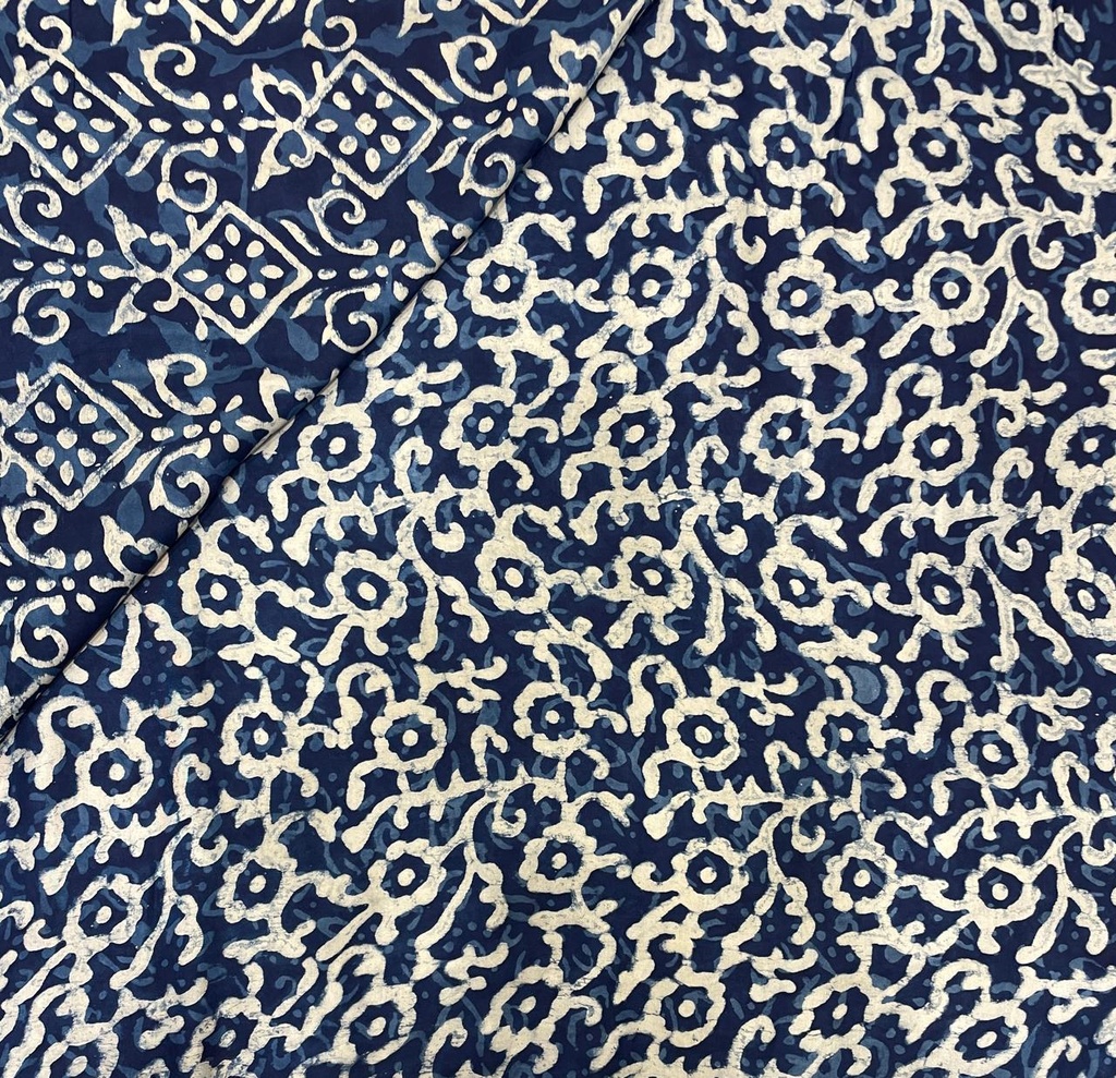 Indigo Modal Silk Saree 5034