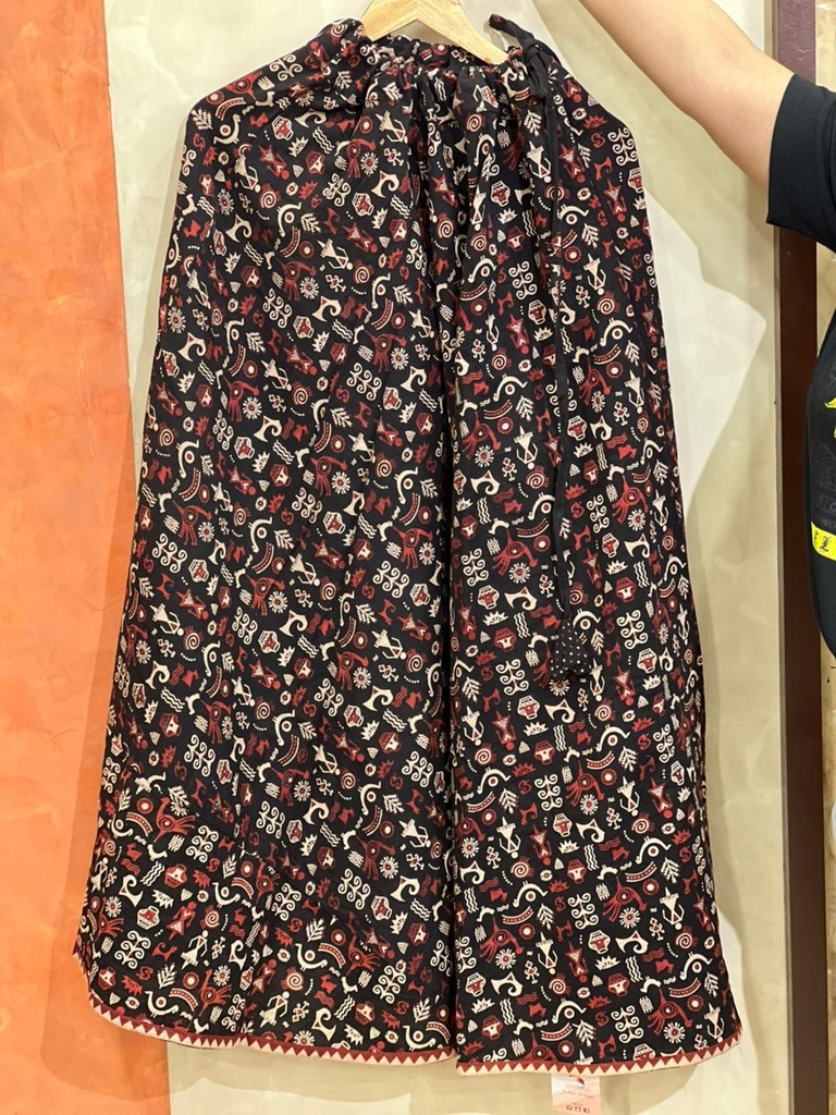 Ajrakh Cotton Skirts 4556
