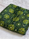 Ajrakh Silk Mirror Sarees 5036 GREEN Z