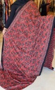 Ajrakh Silk Mirror Sarees 5036 RED Z