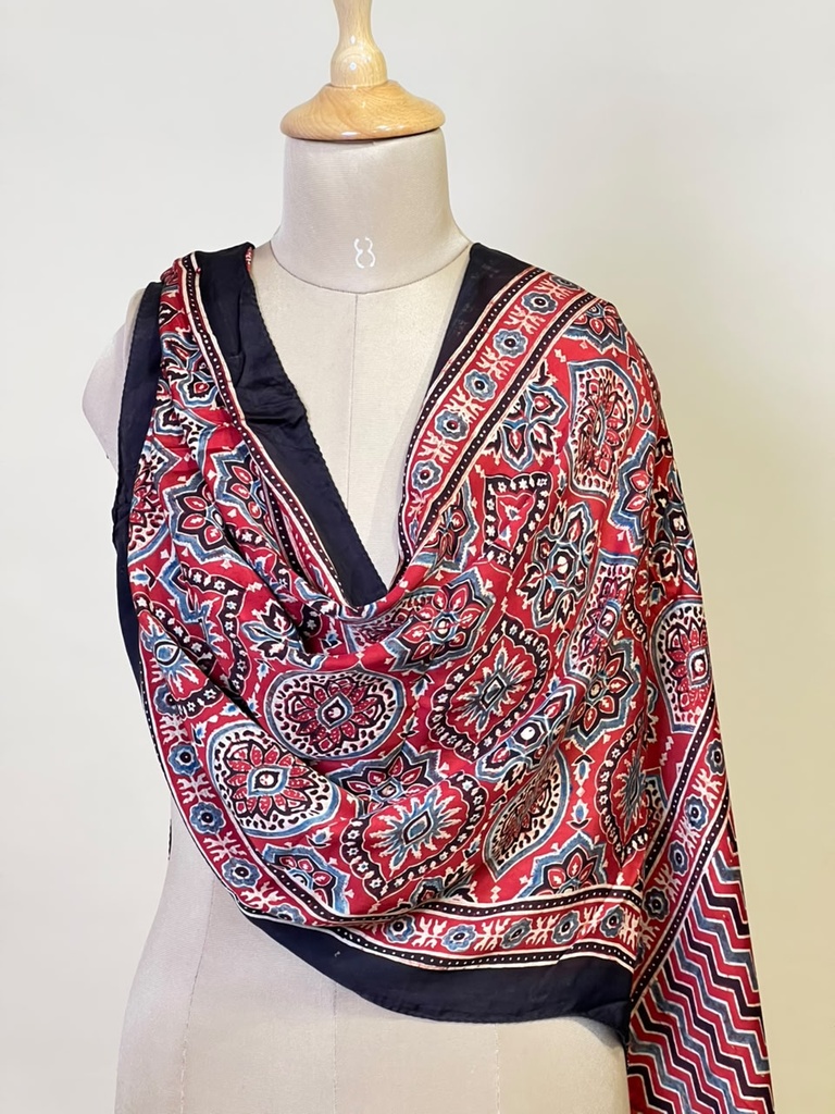 Ajrakh Modal Stoles 5071