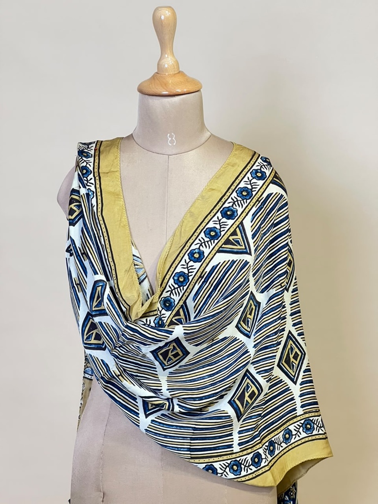 Ajrakh Modal Stoles 5071