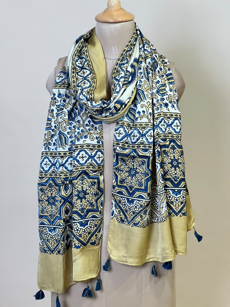 Ajrakh Modal Stoles 5071