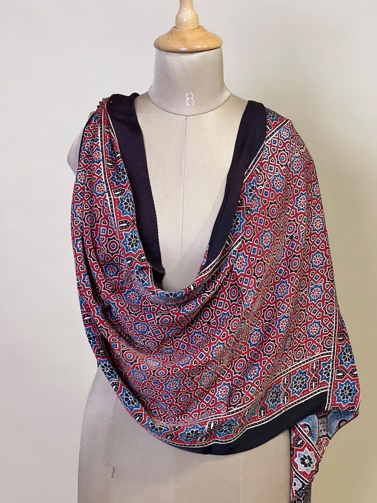 Ajrakh Modal Stoles 5071