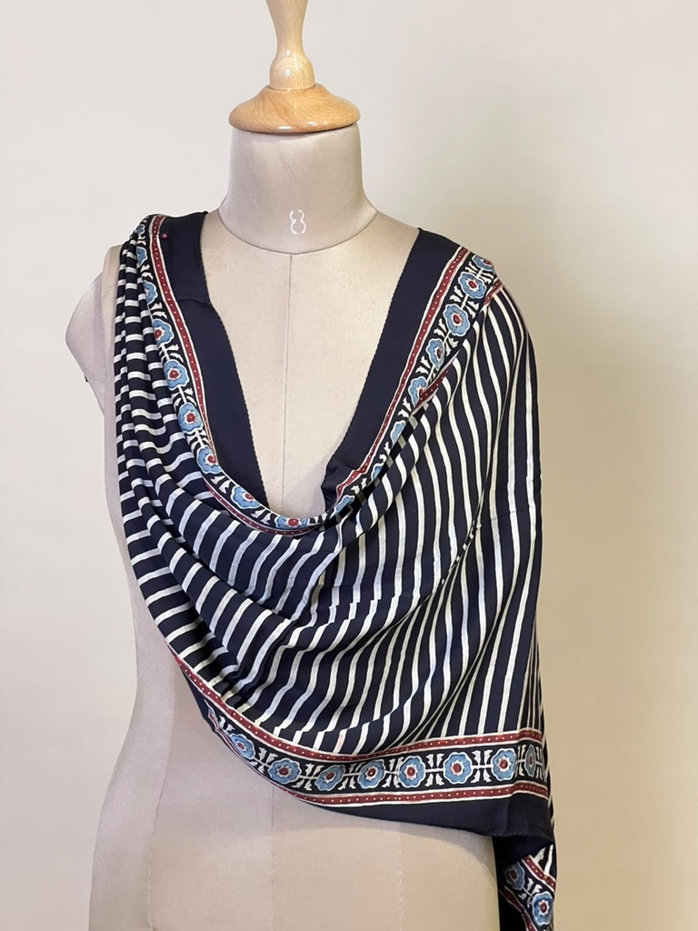 Ajrakh Modal Stoles 5071