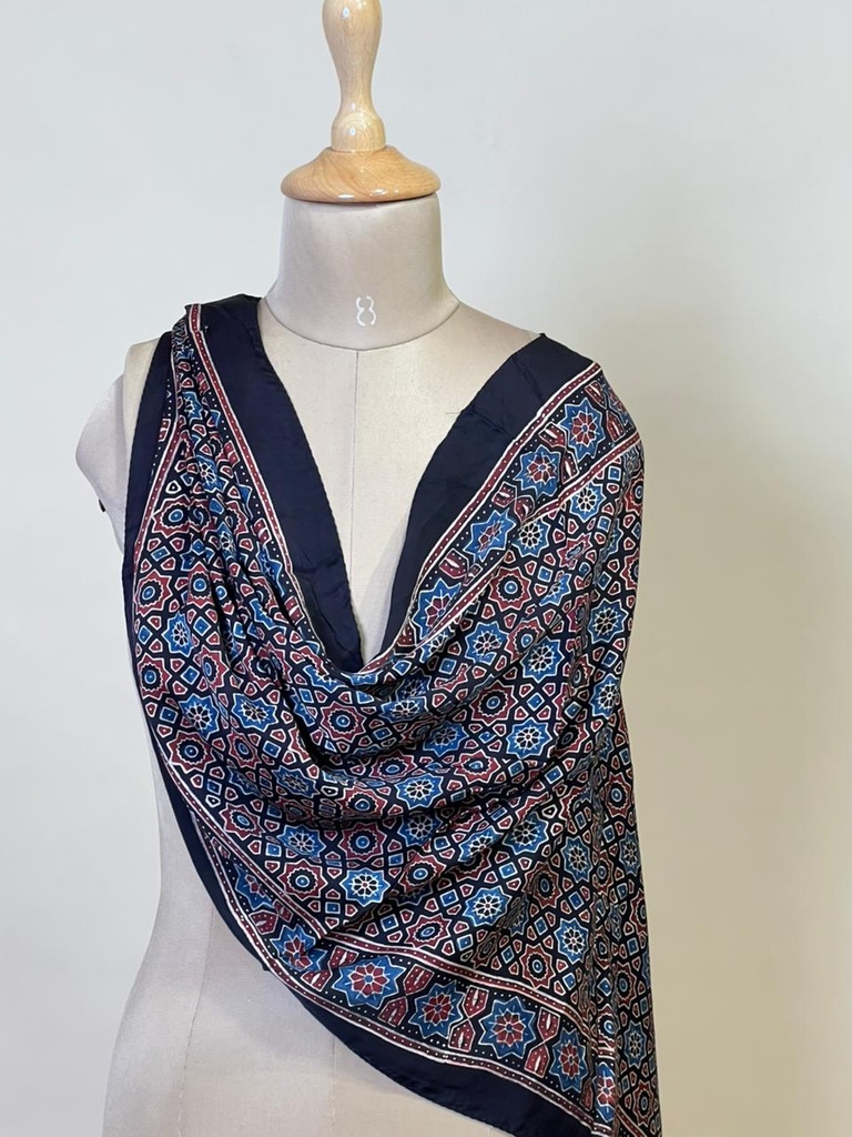 Ajrakh Modal Stoles 5071