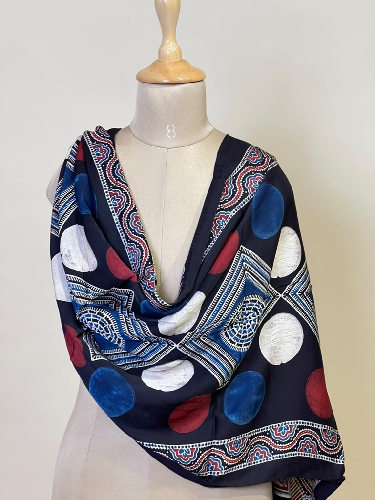 Ajrakh Modal Stoles 5071