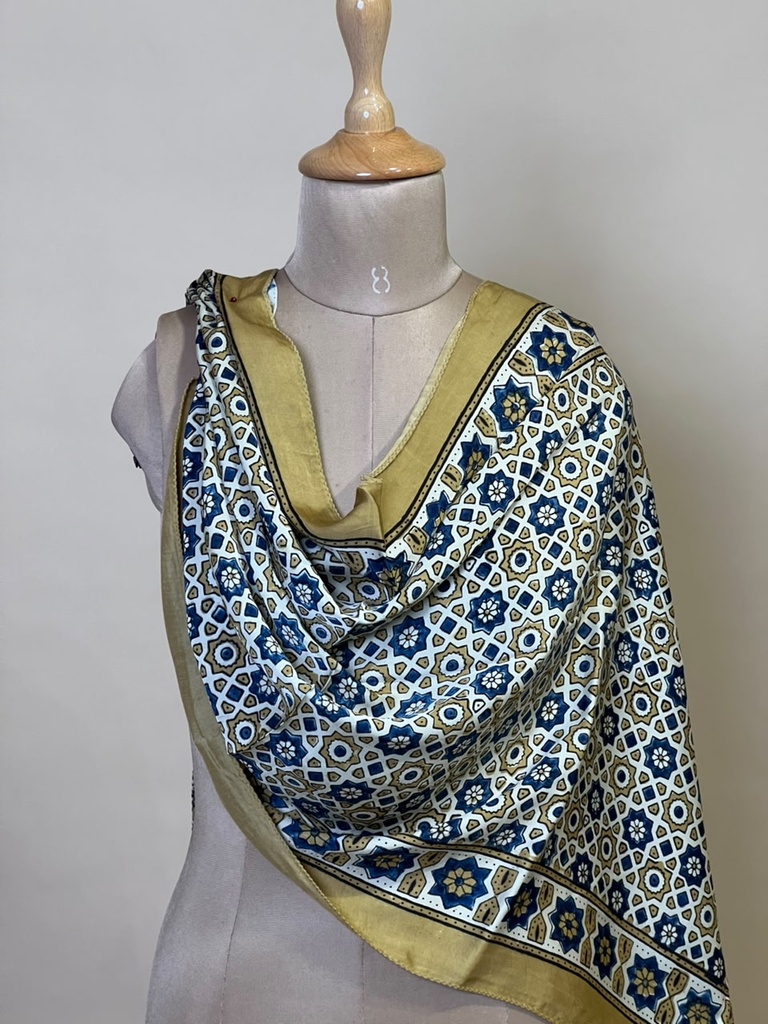 Ajrakh Modal Stoles 5071