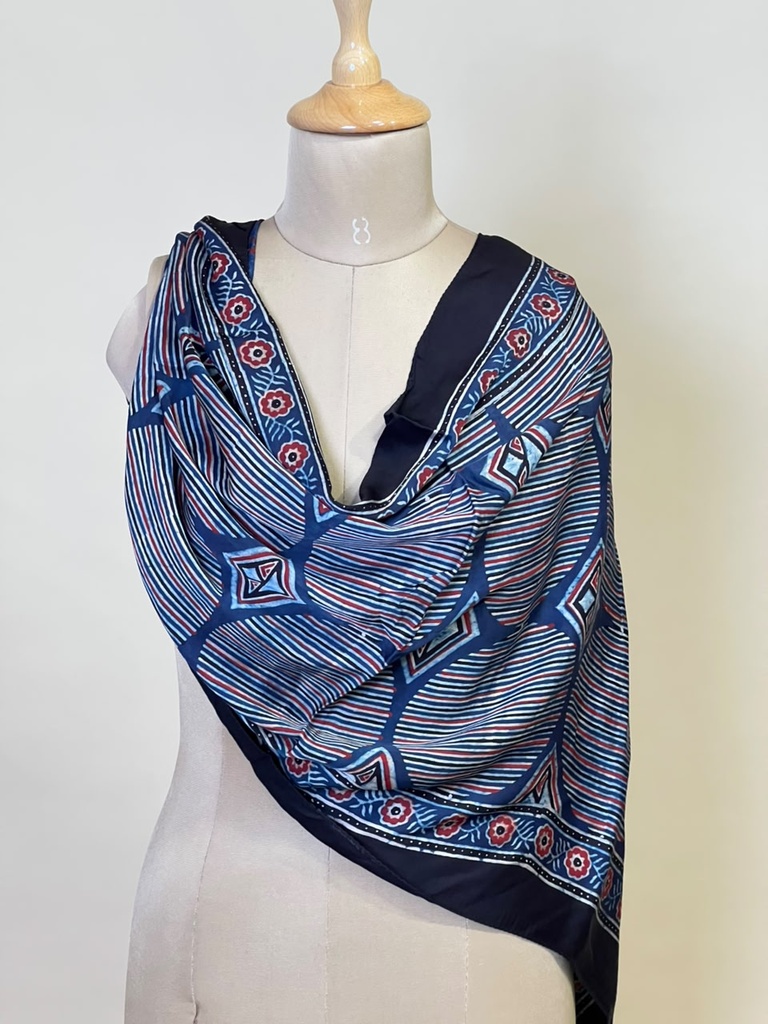 Ajrakh Modal Stoles 5071