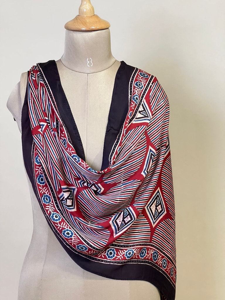 Ajrakh Modal Stoles 5071