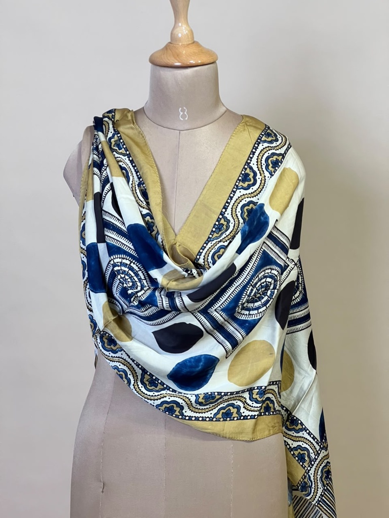 Ajrakh Modal Stoles 5071