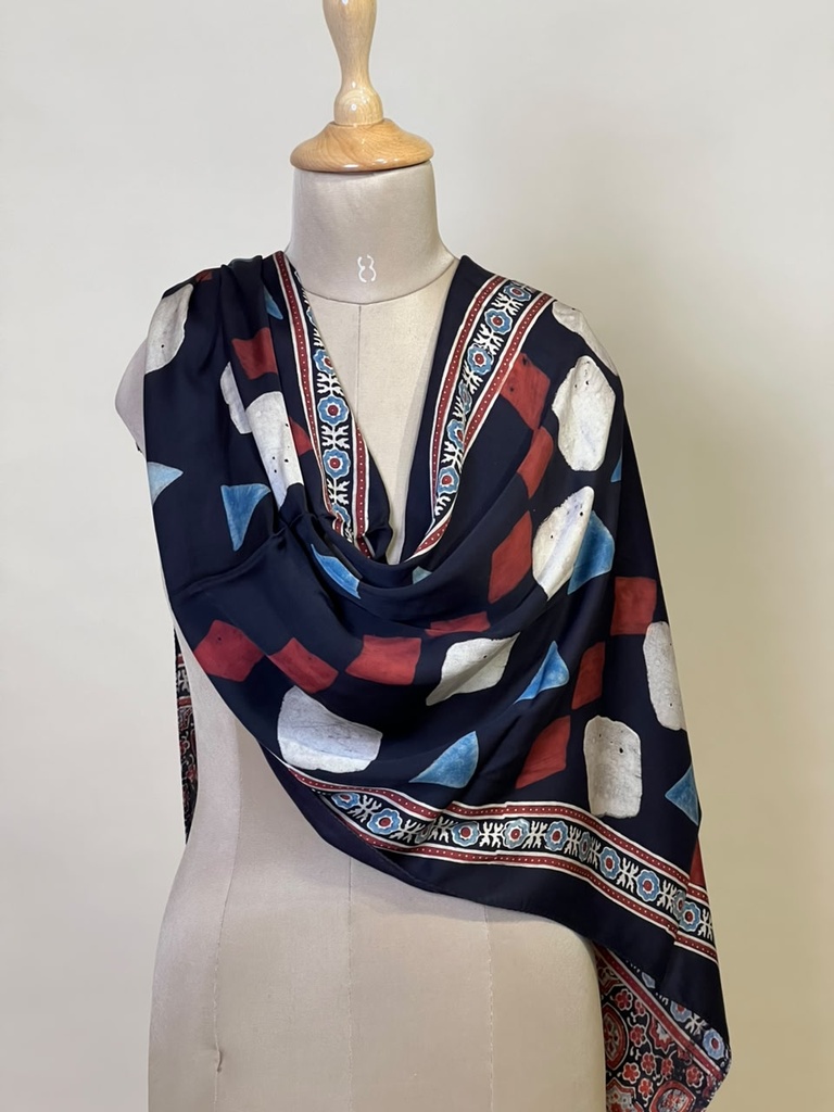 Ajrakh Modal Stoles 5071