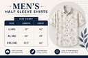 Cotton Mens Shirts 5049 BLUE 3