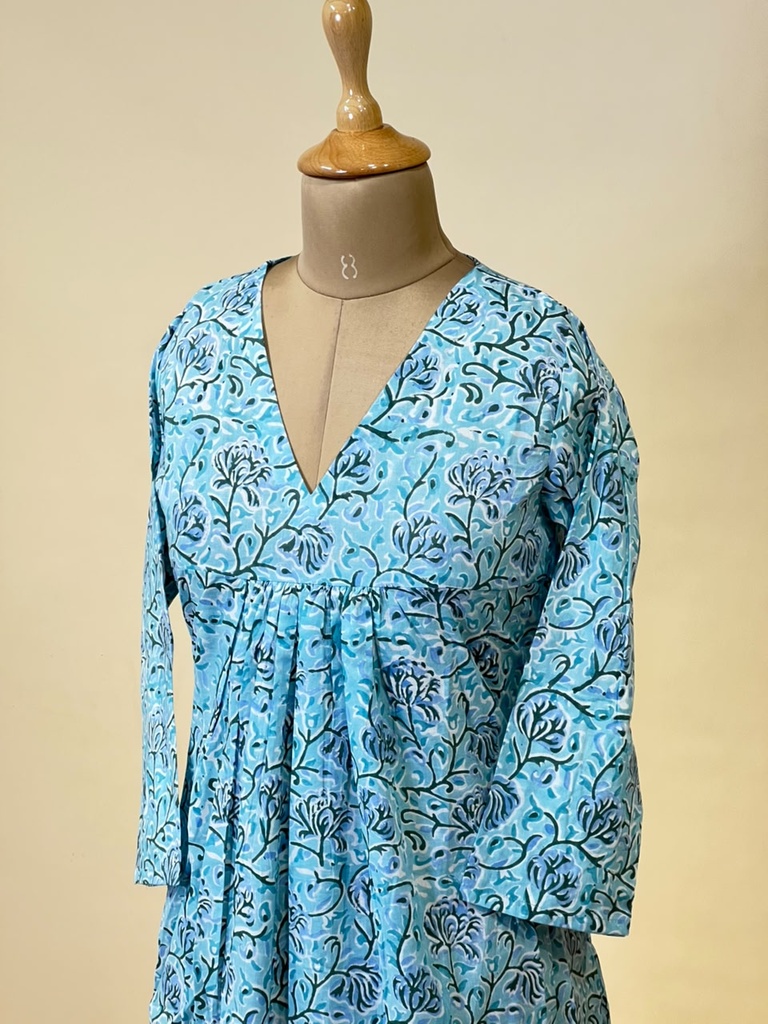 Premium Aline Cotton Kurti 5028