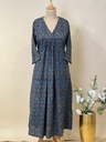 Ajrakh Cotton Aline Kurti 5028