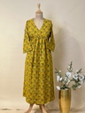 Ajrakh Cotton Aline Kurti 5028
