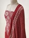 Ajrakh Muslin Suit 5025 MAROON