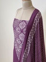 Ajrakh Muslin Suit 5025 PURPLE