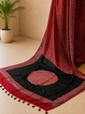 Ajrakh Modal Silk Sarees 4243 S4