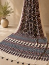 Ajrakh Modal Silk Sarees 4243 S23