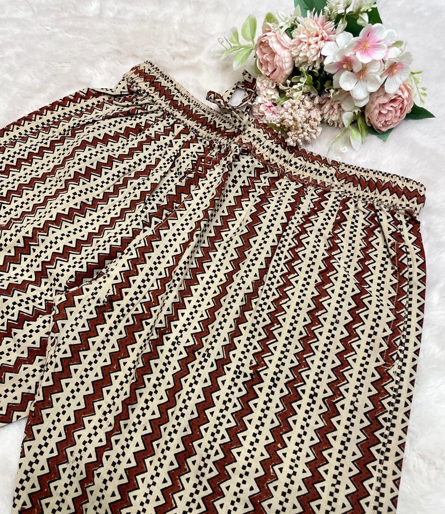 Ajrakh Cotton Pants 5032
