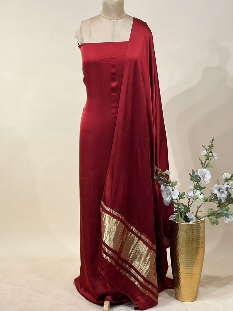 Premium Plain Modal Suits 5012 MAROON