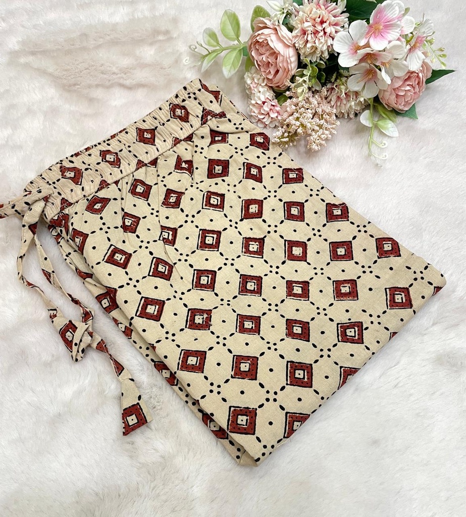 Ajrakh Cotton Pants 5032