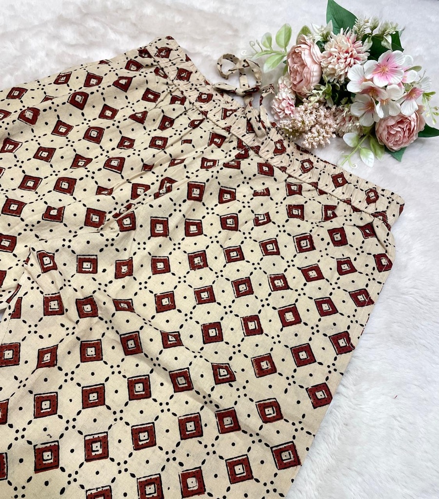 Ajrakh Cotton Pants 5032