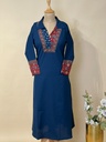 Premium Cotton Kurti 5029 BLUE 1