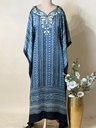 Premium Ajrakh Silk Kaftans 4801 