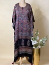 Premium Ajrakh Silk Kaftans 4801 BLACK 6
