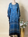 Premium Ajrakh Silk Kaftans 4801 BLUE 2