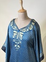 Premium Ajrakh Silk Kaftans 4801 BLUE 3