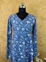  Block Printed Anarkali Kurti 5043