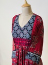 Ajrakh Cotton Aline Kurti 5029