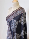 Ajrakh Chanderi Silk Dupatta 5017 