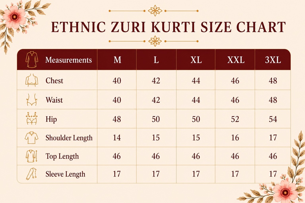 Ajrakh Cotton Aline Kurti 5029 BLACK
